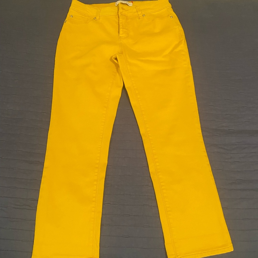 Womens Yellow Pants
